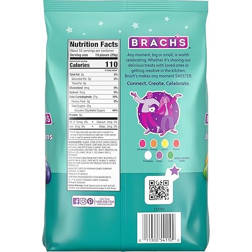 Miniatura 5 de Brachs - Gomitas clásicas de sabores surtidos 2 paquetes de 338libras golosinas a granel