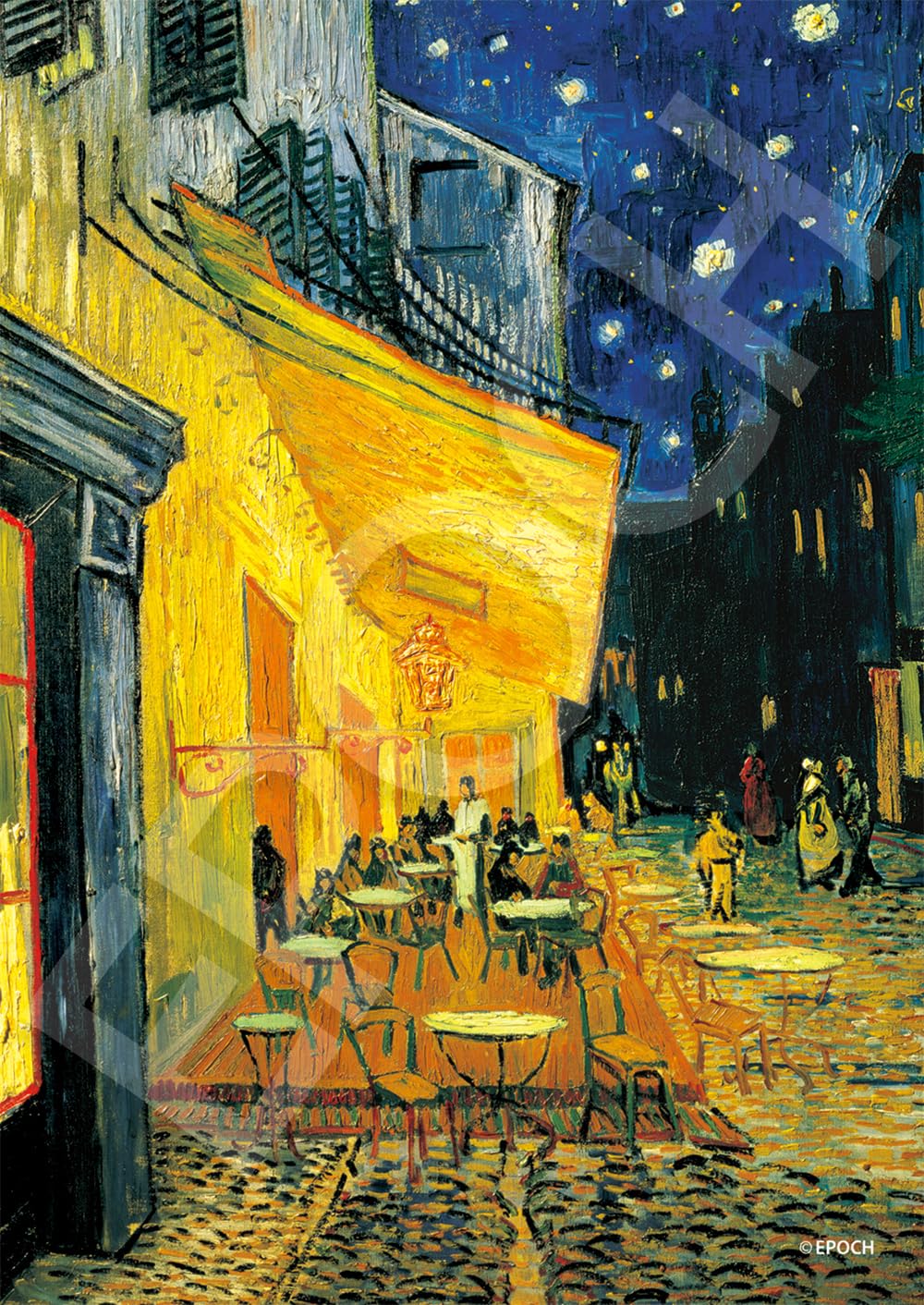 超特価‼️❨額装品❩ ピカソ 真夜中のカフェテラス Amazon | エポック社（EPOCH） 500スーパースモールピース