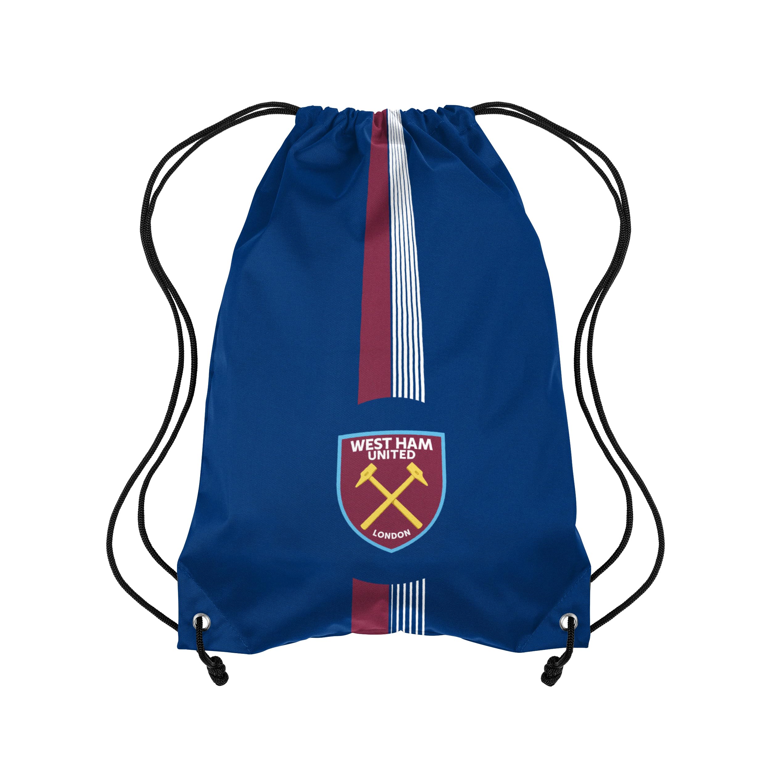 FOCO Officially Licensed Ultra Action Drawstring Football Bag (West Ham United FC)