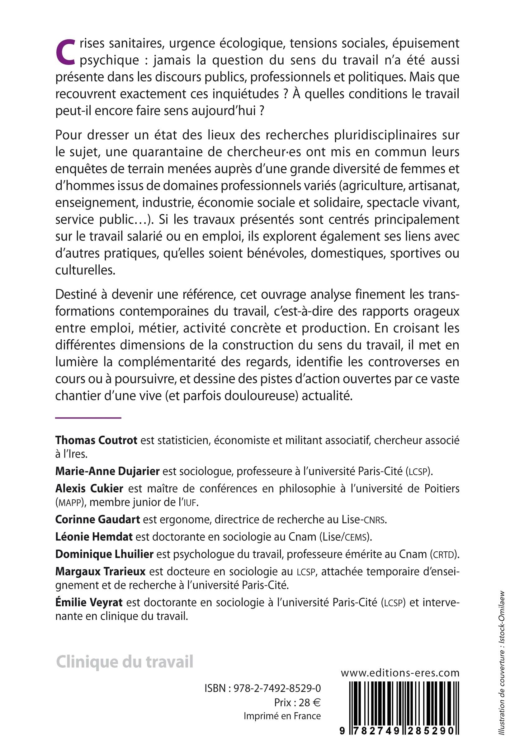 Travailler fait-il toujours sens ?