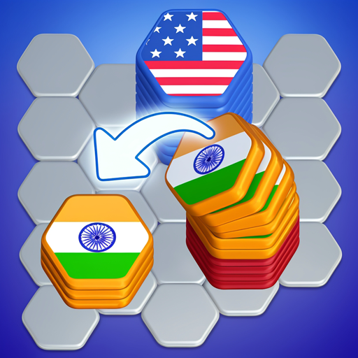 Sorting Flags Hexa Color Flag Sort – Flag Stack Merge Puzzle & Brain Sorting Master ...
