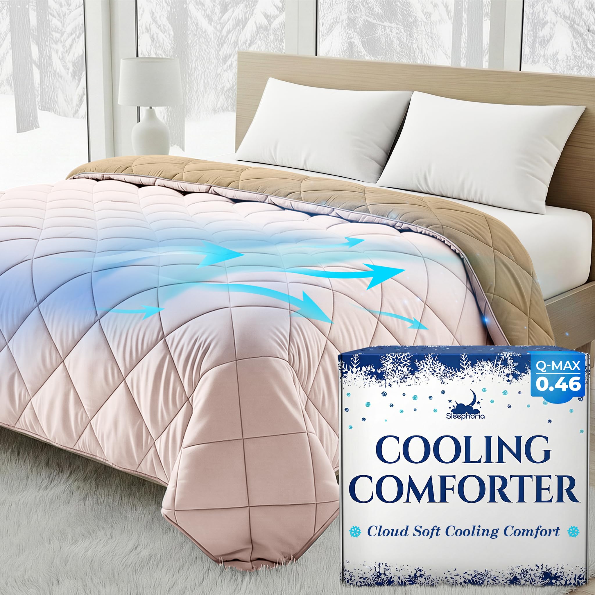 BreezeWeave SLEEPHORIA Cooling Comforter