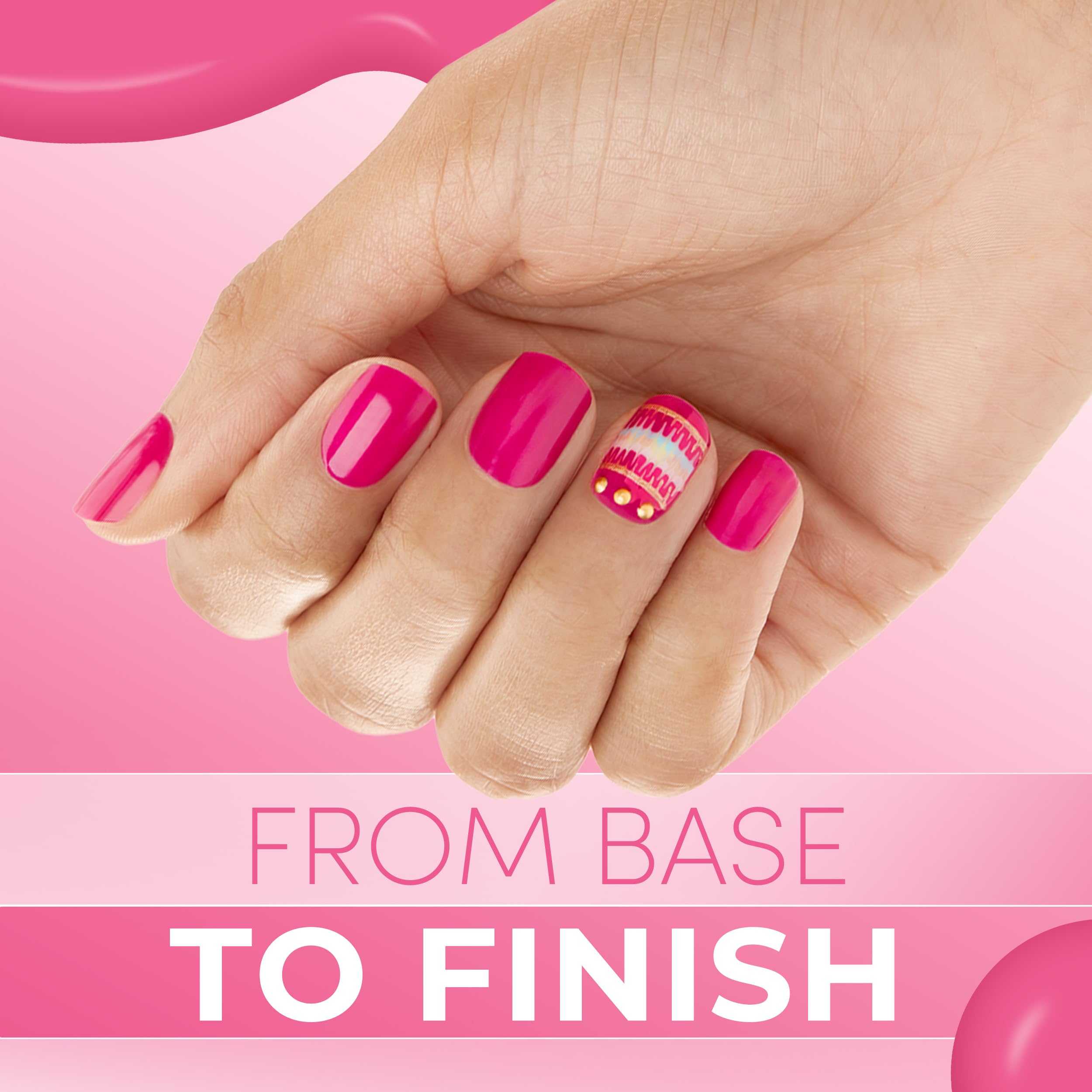 Amazon.com : China Glaze Gelaze Gel-N-Base in One – Bottoms Up, 2