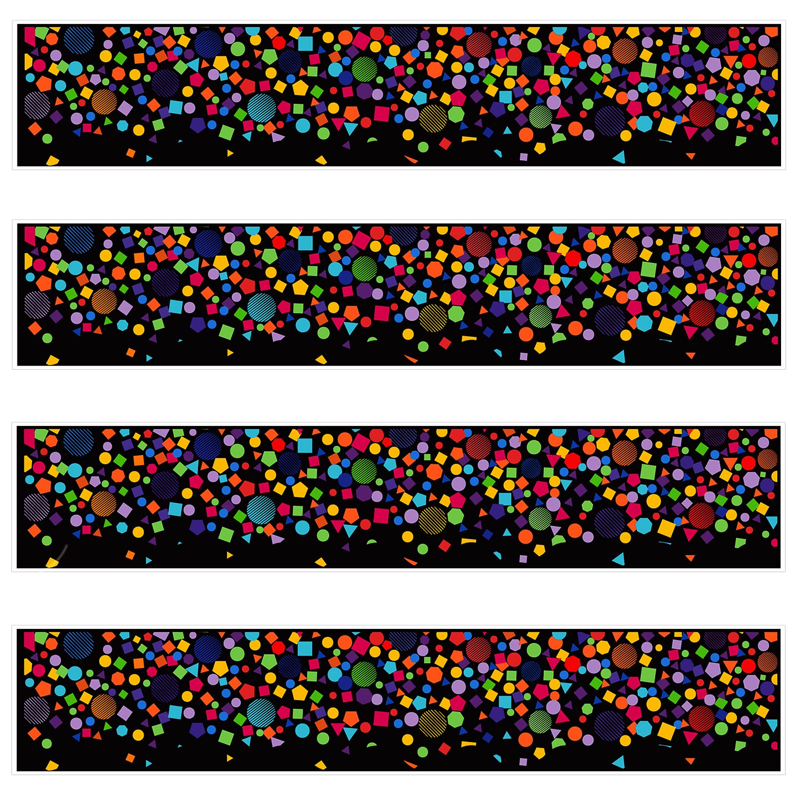 Buy 81 Pieces 80 ft Straight Border Trim for Classroom Bulletin Board