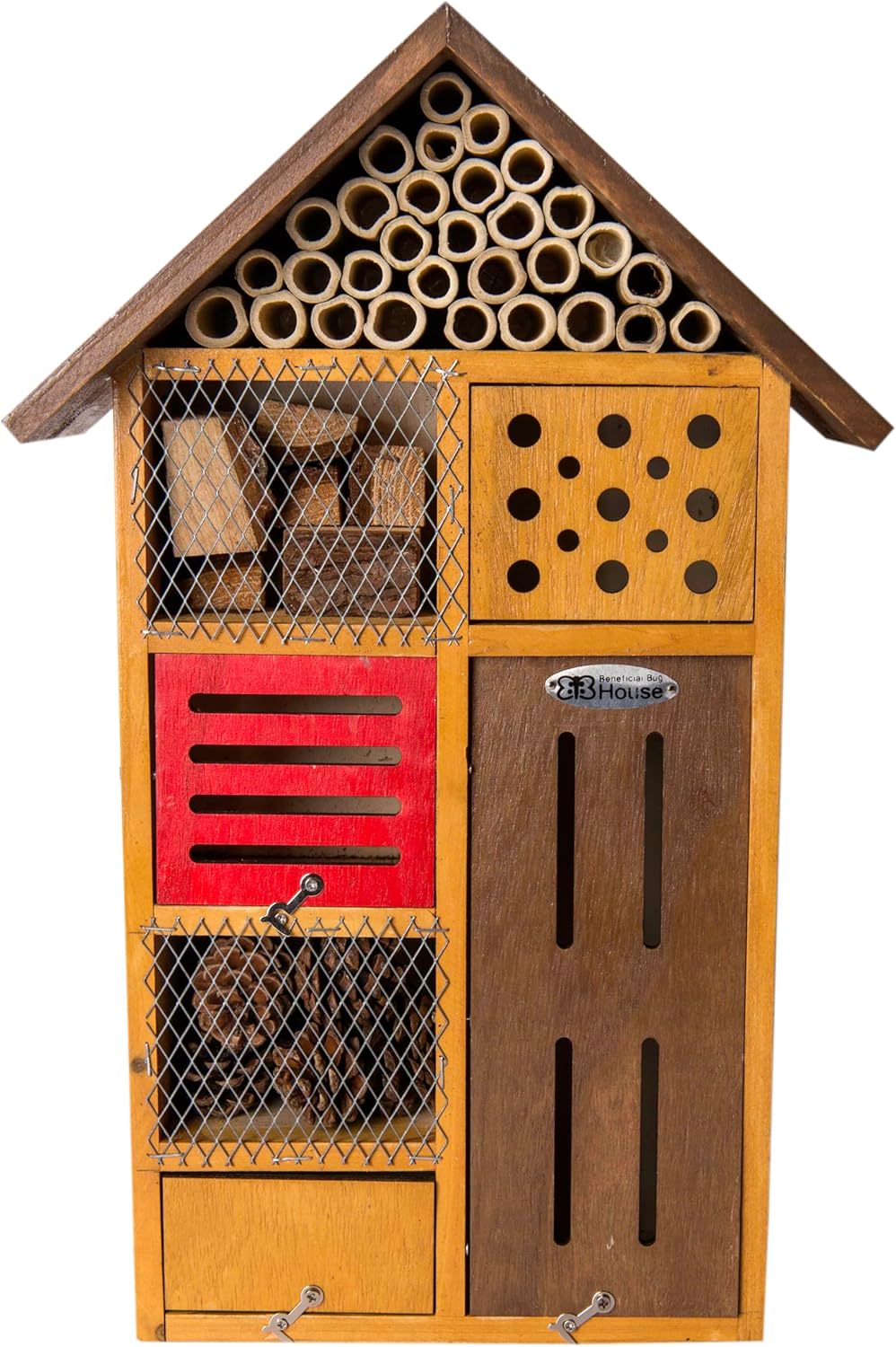 SuperMoss Super Moss (56102) Clover Beneficial Bug Hotel, Honey Stain