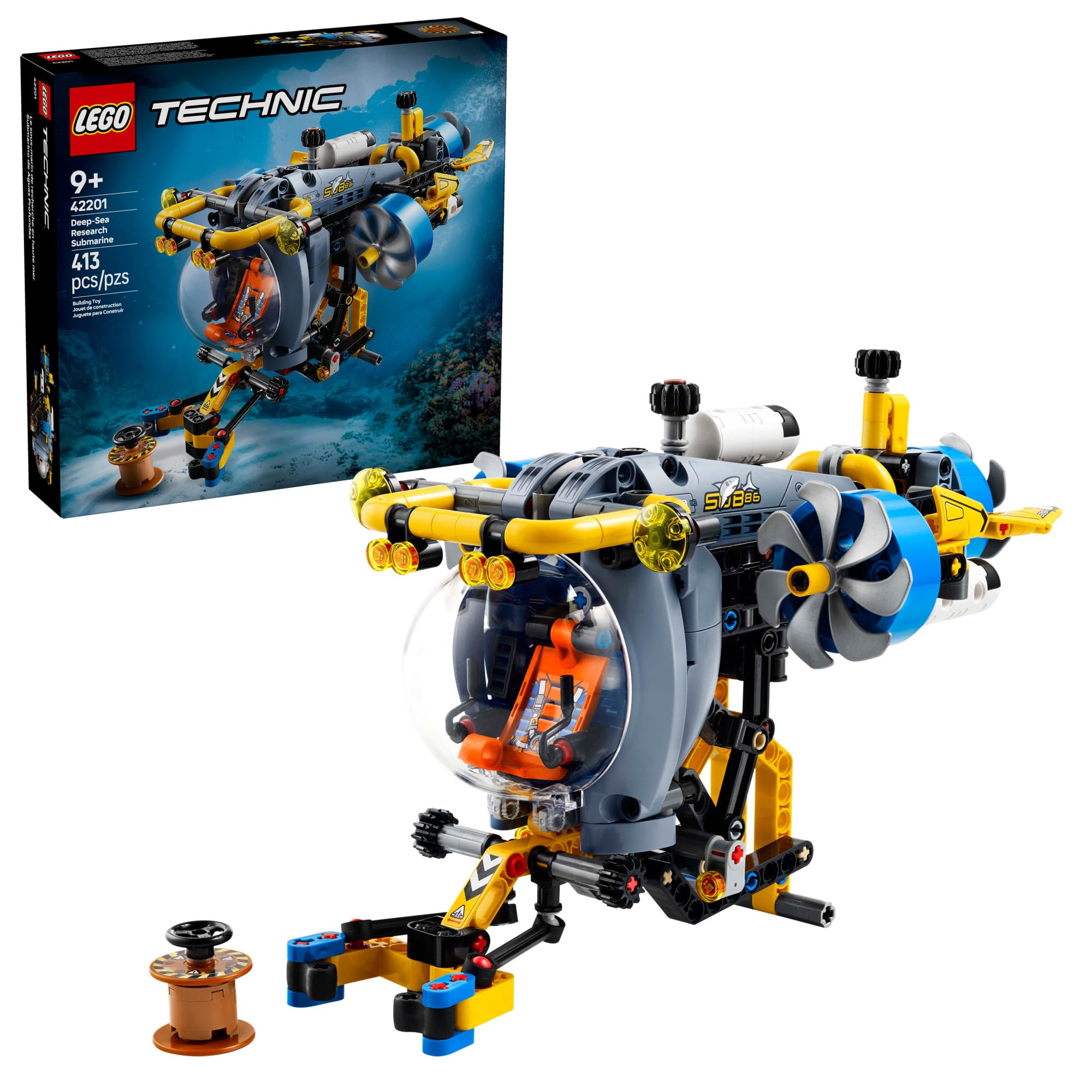 スポーツトイ・アクショントイ Supernova Sea Sick Club x SLUSNY Edition Amazon.com: LEGO Technic Deep-Sea Research Submarine Toy