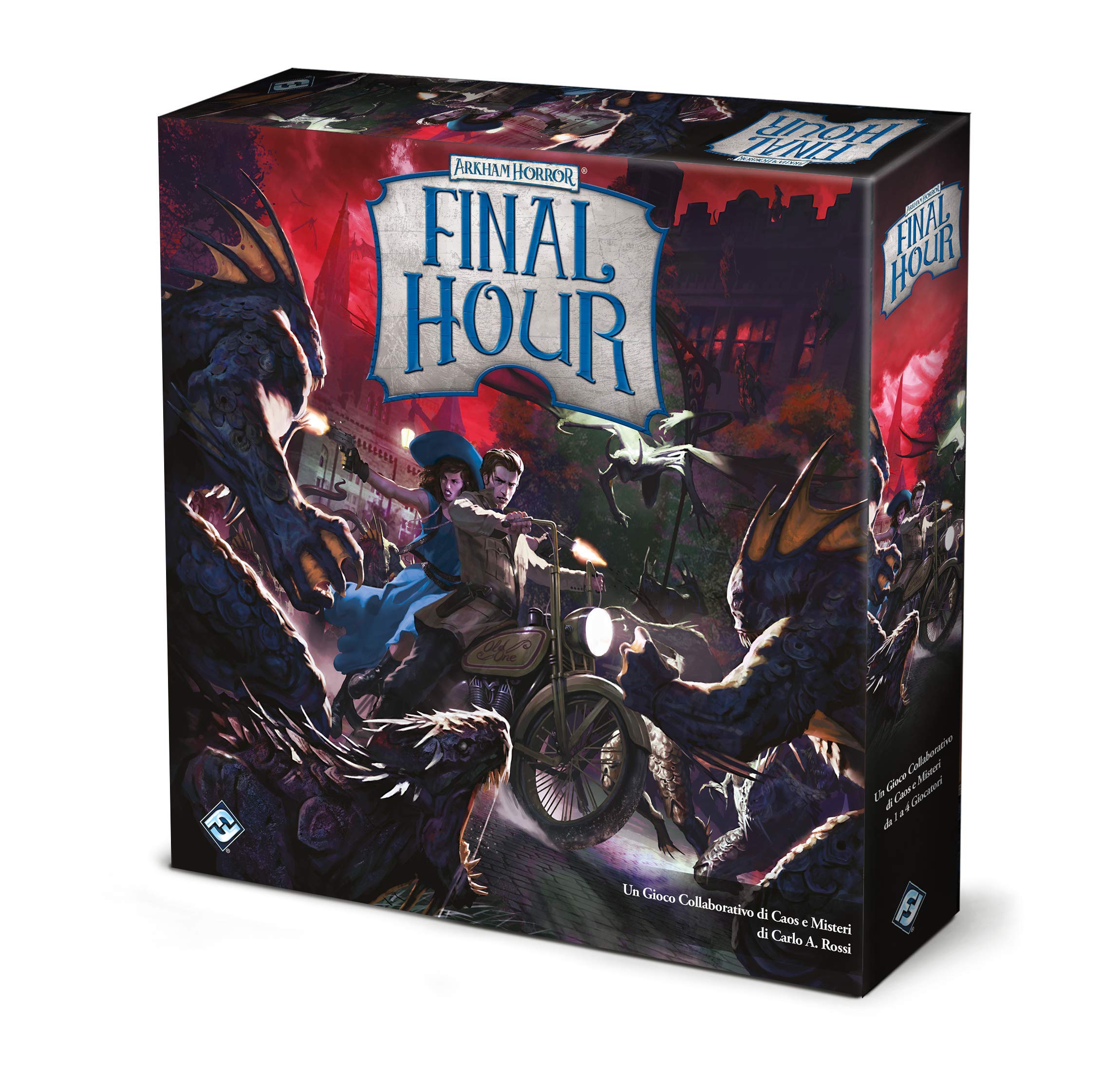 Asmodee - Arkham Horror: Final Hour - Gioco da Tavolo, 1-4 Giocatori, 14+ Anni, Edizione in Italiano