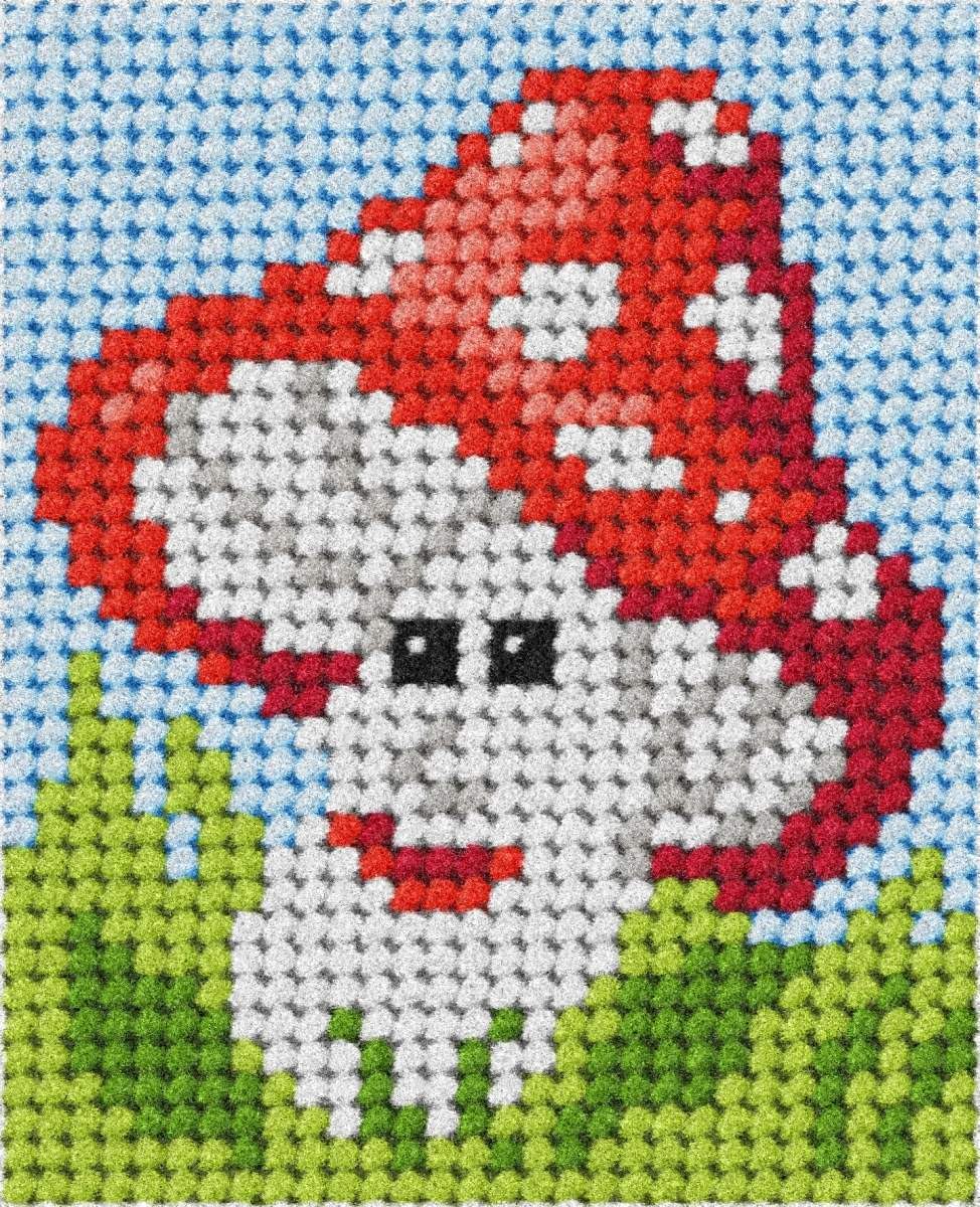 Orchidea Toadstool Embroidery Kit