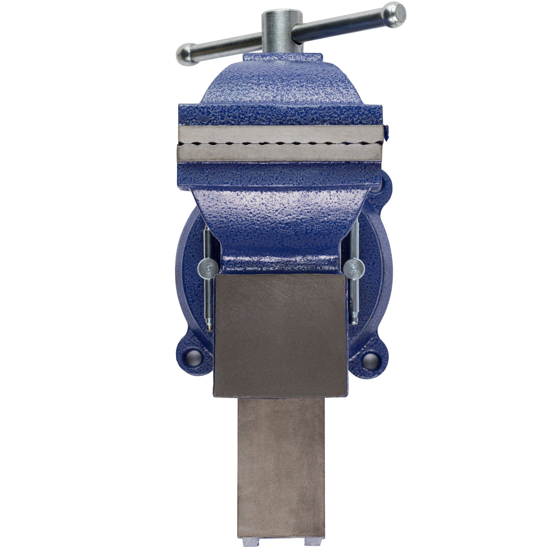 tectake® Etau d'établi parallèle en fonte avec enclume plateau base tournante 360° Empan 125 mm Outils bricolage Etabli atelier garage Menuiserie outillage