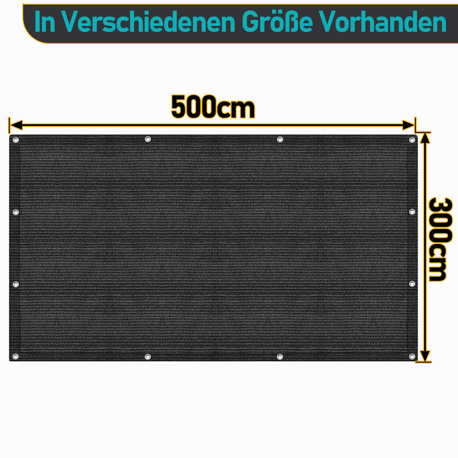 Dywan do przedsionka namiotowego, 300 x 600 cm, dywan kempingowy do użytku na zewnątrz, z 13 śledziami i torbą do przenoszenia, podłoga namiotu nadaje się do prania, oddychający