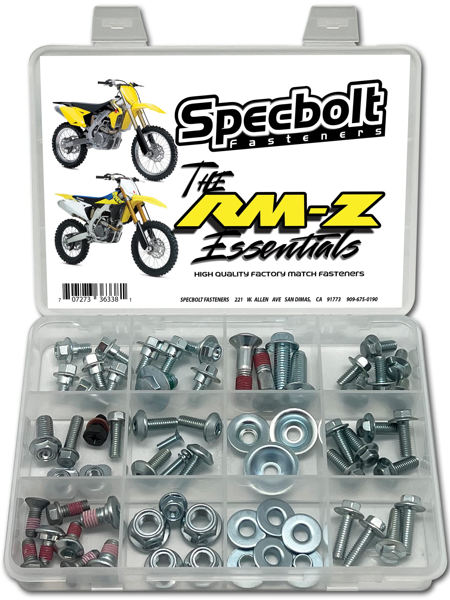 Amazon.com: Specbolt RMZ Essentials Track & Trail Bolt Kit Fits