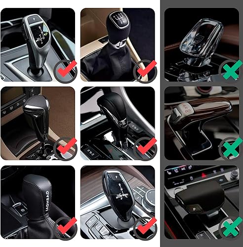 Miniatura 6 de Funda con capucha para pomo de palanca de cambios de automóvil, funda para palanca de cambios, bonito interior de automóvil y accesorios