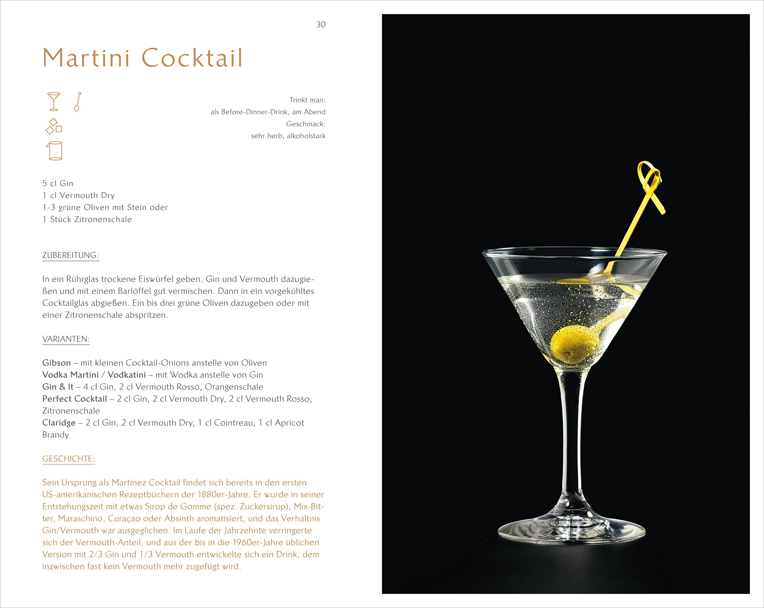 Cocktail Klassiker: 50 Drinks und ihre Geschichte - Rezepte und ausführliche Geräte- und Warenkunde