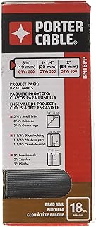 Brad Nails, Project Pack, 18GA, 3/4 Inch - 300,...