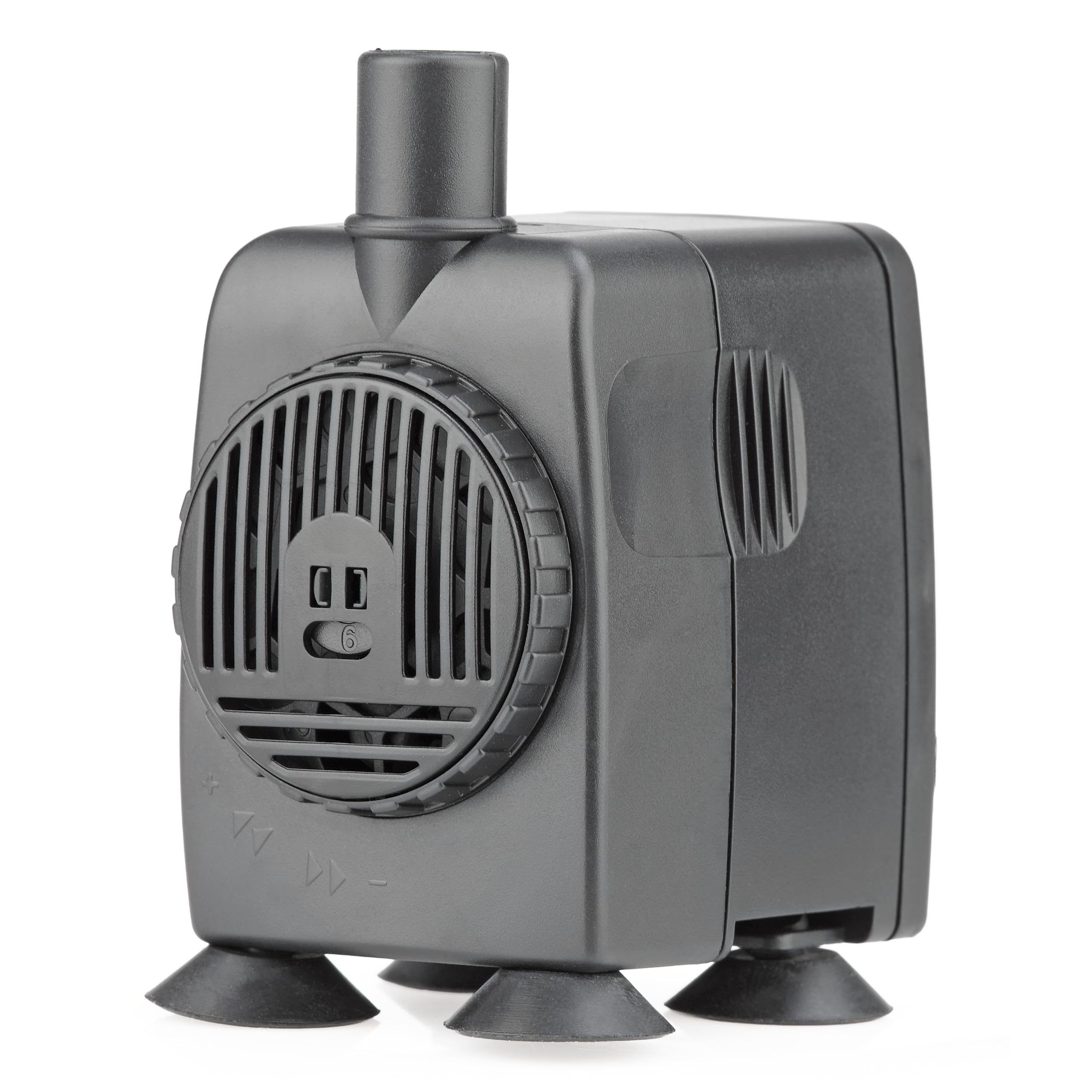 Pontec PondoCompact 600 Outdoor-Statuenbrunnenpumpe kompakte Brunnenpumpe für Fontänen und Wasserspiel Grau