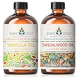 EVOKE OCCU Vanilla Essential Oil and Sandalwood Essential Oil - 4 Fl Oz