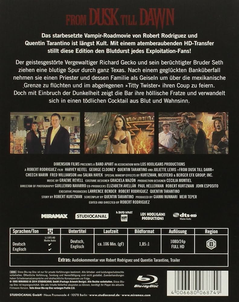 フロムダスクティルドーン スチールブック Amazon.co.jp | From