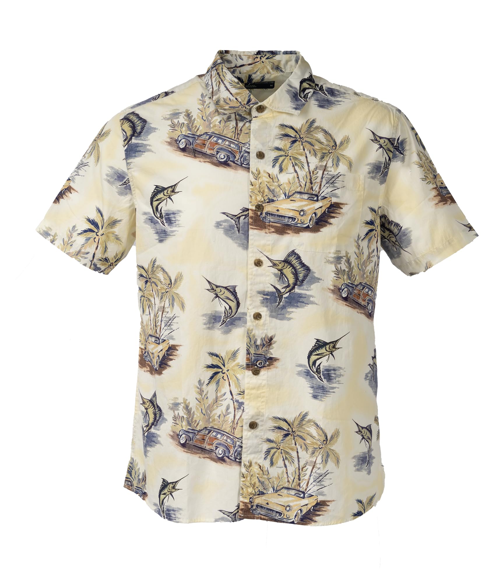 Bimini BayThe Weekender Series Short Sleeve Button Up Fishing Shirt