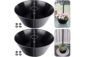 EBaokuup Umbrella Planters: Enhance Your Patio with Botanical Elegance