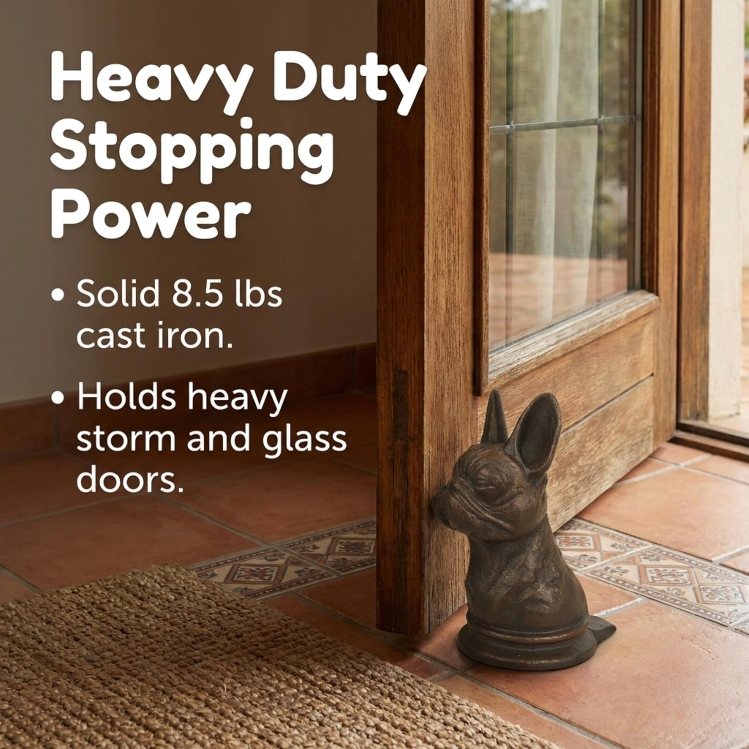 Amazon.com: Lulu Decor, French Bulldog Cast Iron Heavy Door