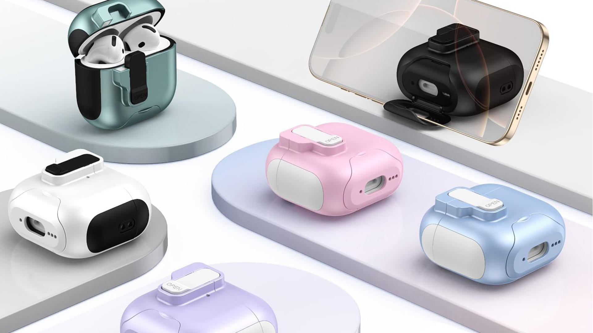 Amazon | Viviber AirPods Pro2 ケース 磁気安全ロック MagSafe対応