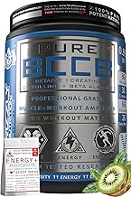 Grizzly Nutrition, Pure BCCB 450g, 30g Energy caffeine pack - Betaine, Creatine, Citrulline, B Alanine, Researched muscle, strength, endurance, growth formula, before workout/Intra workout, Kiwi