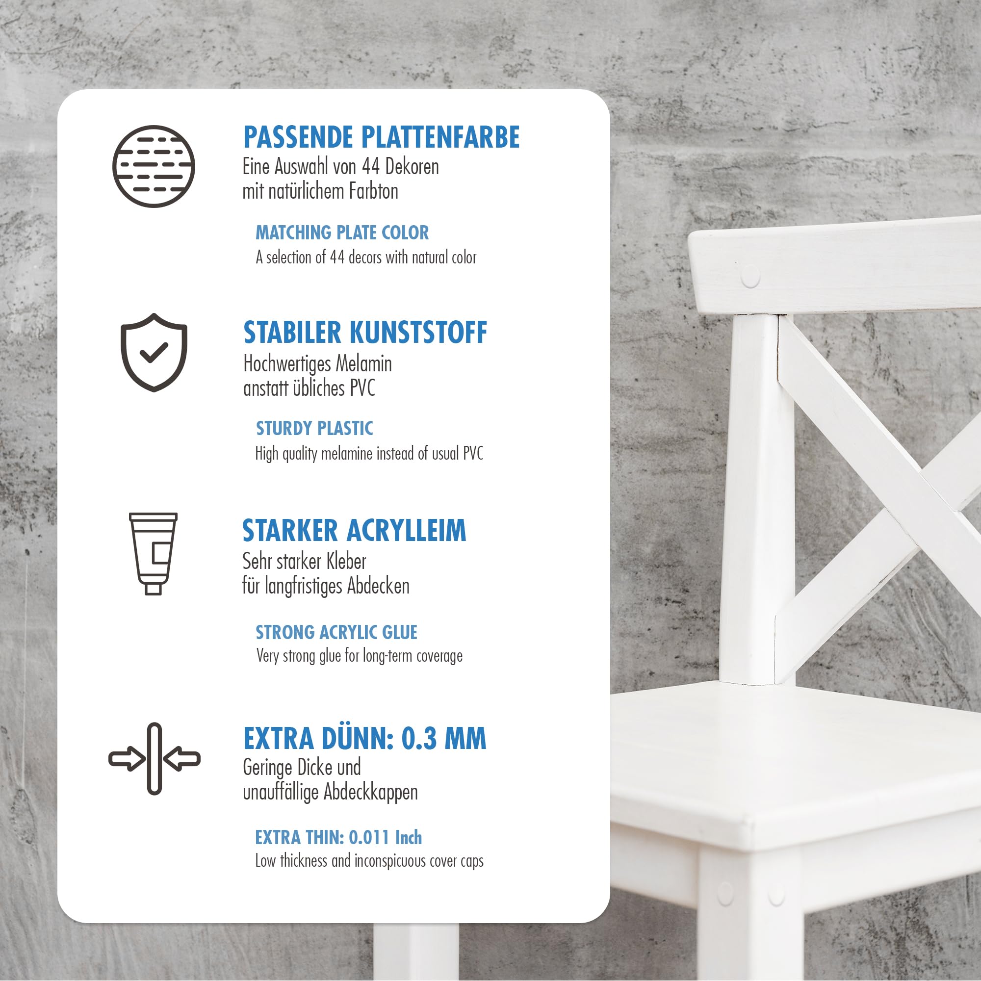 Haggiy Cache-vis Autocollants Pour Meubles - Cache Pour Vis Et Trous De