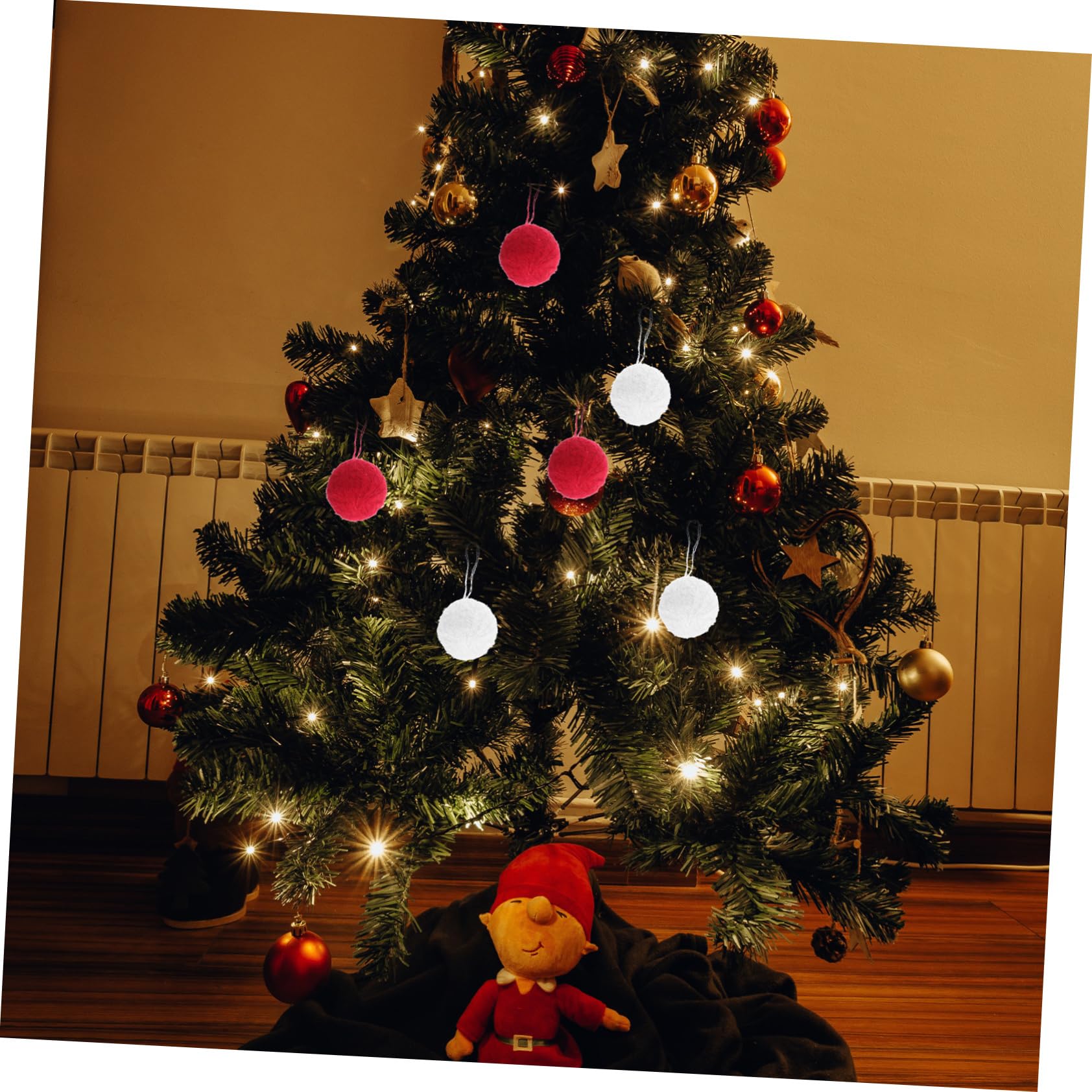 Ciieeo Lot De 3 Décorations De Noël pour Sapin De Noël pour Fêtes Fêtes Fêtes 10 Pièces X 3