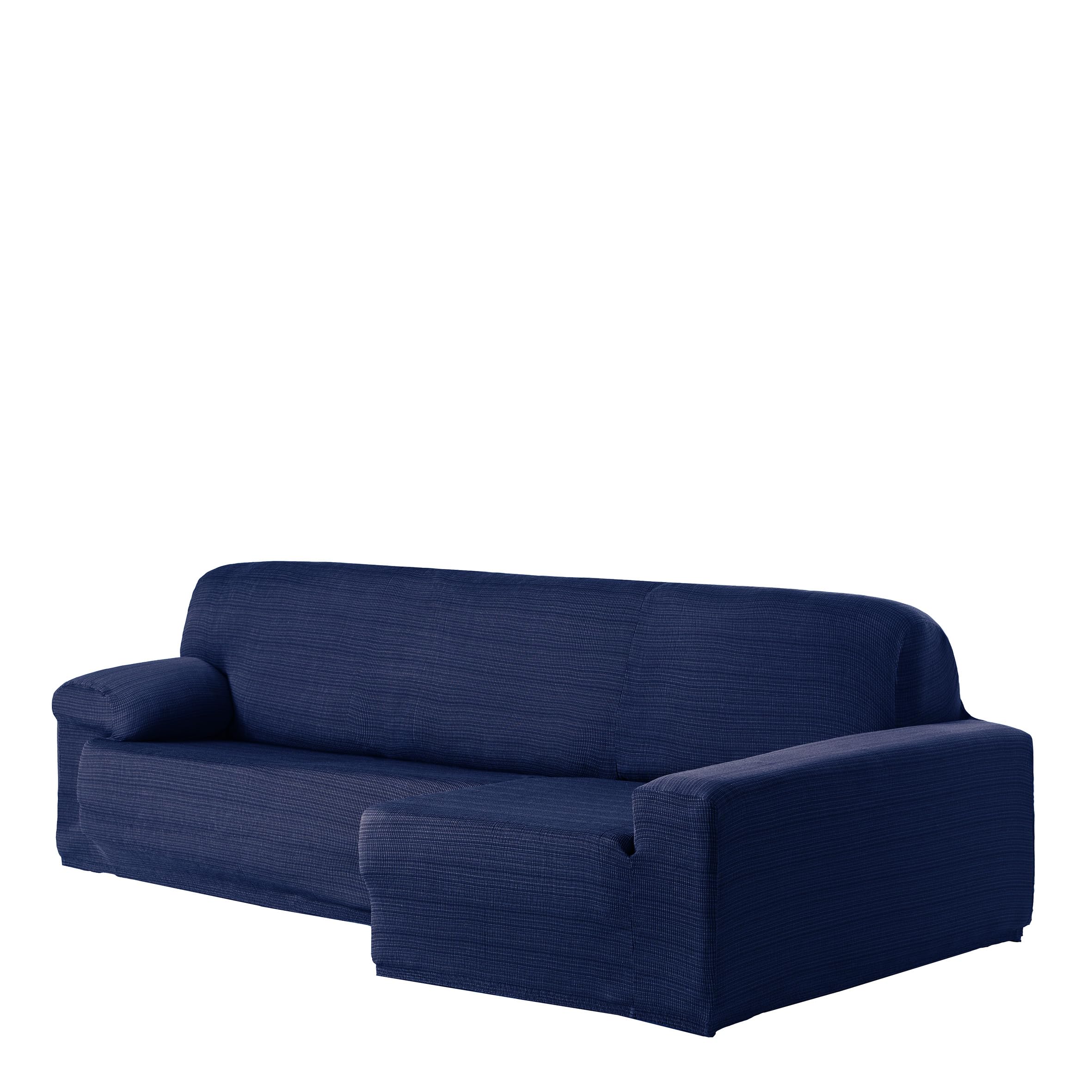 Housse canapé chaise longue bras long droit Aquiles C/03 extensible d'angle