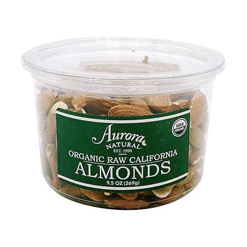 Aurora Products Almendras orgánicas crudas 95 oz