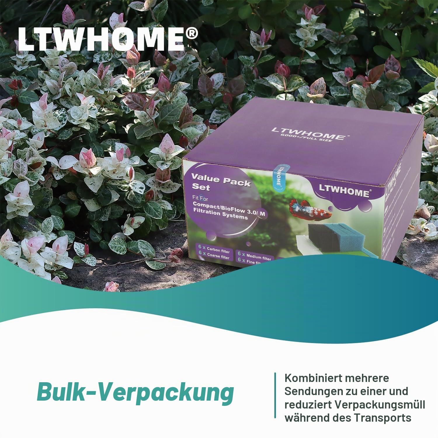 Filtermedien set Passend für Juwel Compact/BioFlow 3.0/ M (74 Stück)
