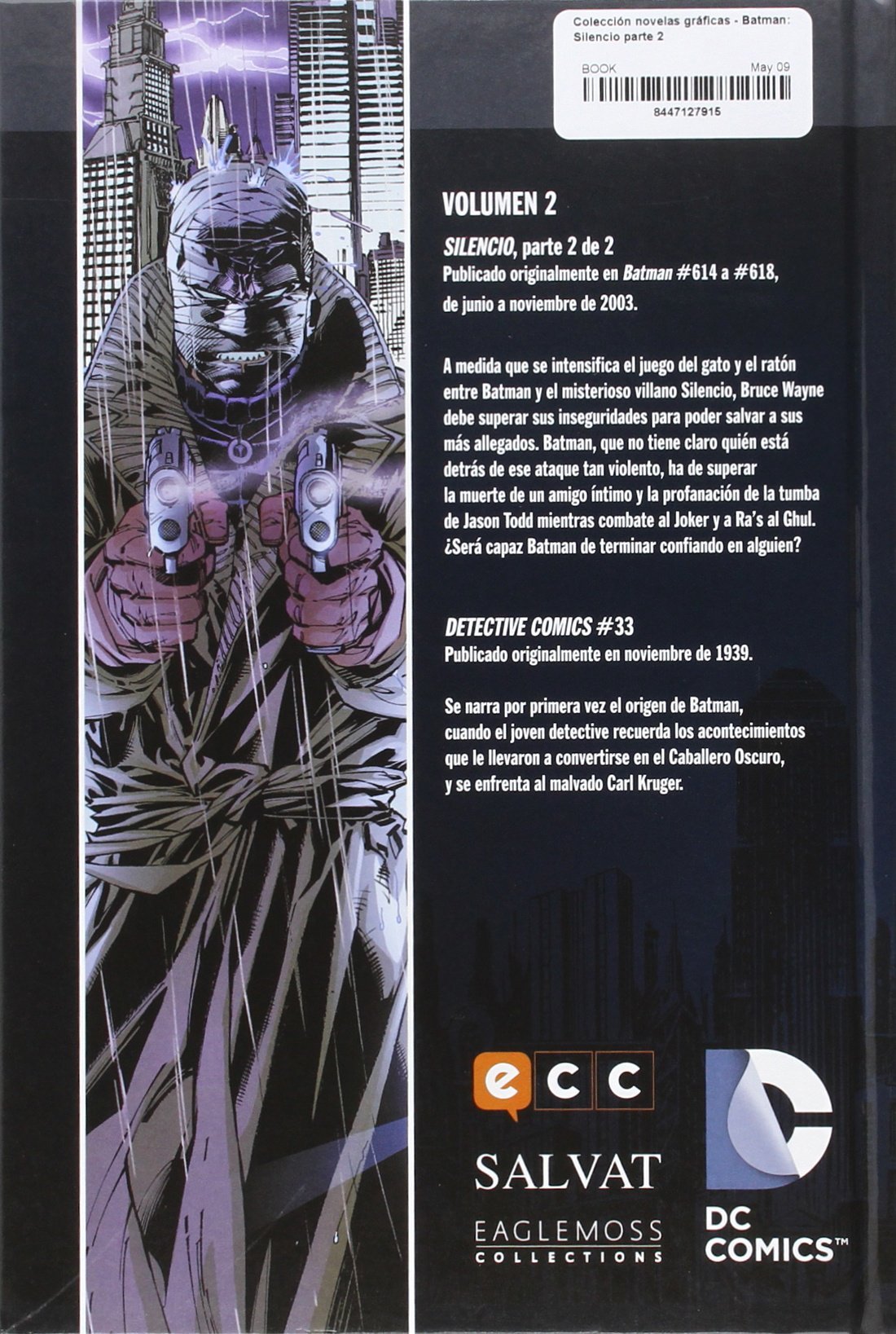 Colección novelas gráficas - Batman: Silencio parte 2 (DC Comics)
