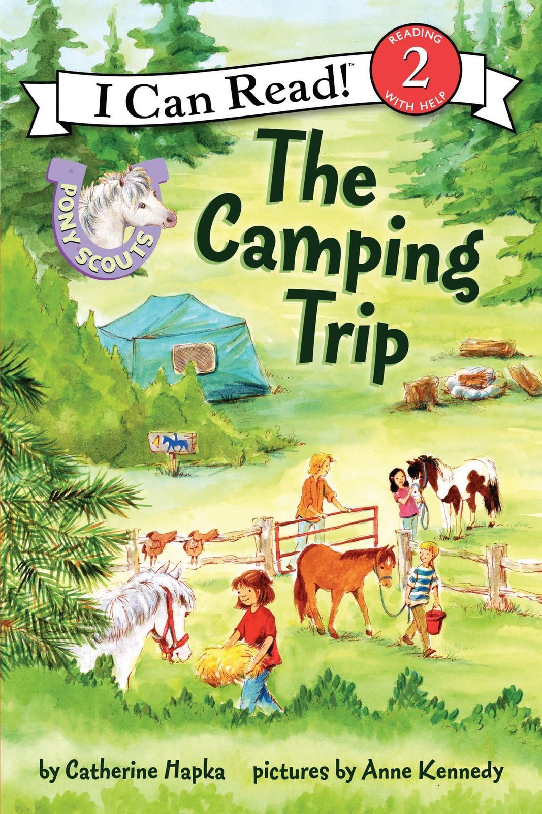 Pony Scouts: The Camping Trip: An Outdoors Vacation Story for Children (Ages 4-8) (I Can Read Level 2)