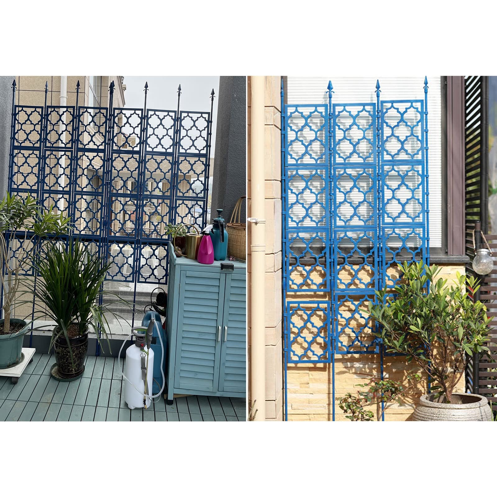 Traliccio da giardino per piante rampicanti,60cm 90cm 135cm traliccio in plastica ,Traliccio Estensibile in PVC per Sostegno a Muro di Fiori e Piante Rampicanti ( Size : 23.6in/60cm X 18.3 in/46.5cm
