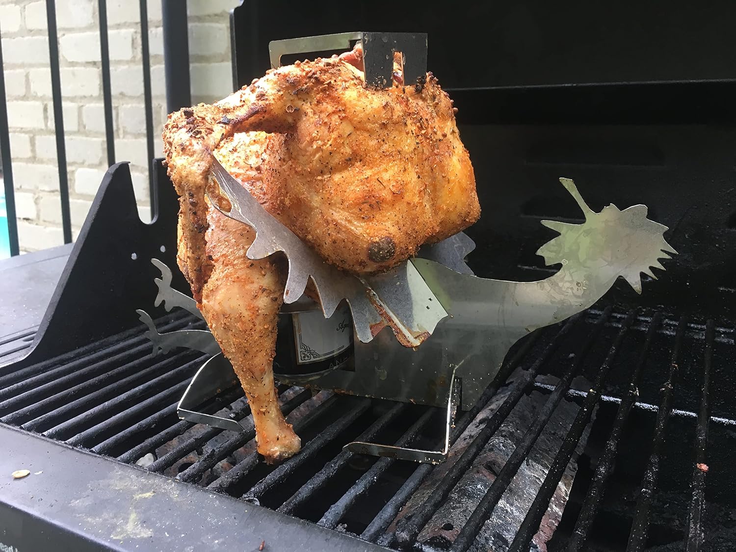 Rooster Love vs. Stainless Steel: Tested Beer Can Chicken Holder for Grilling