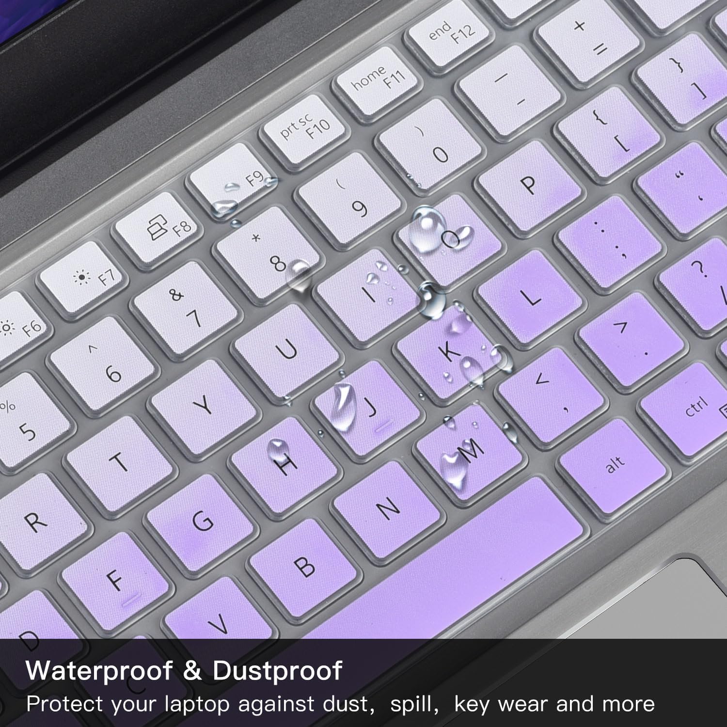 Keyboard Cover Skin for 14" Dell Latitude 3440 3450 5420 5430 5431 5440 5450 14", Dell Latitude 7450 7440 7430 7420 7410 9420 9430 14", 15.6" Dell Latitude 7520 9510 9520 Keyboard Protective Skin image 5