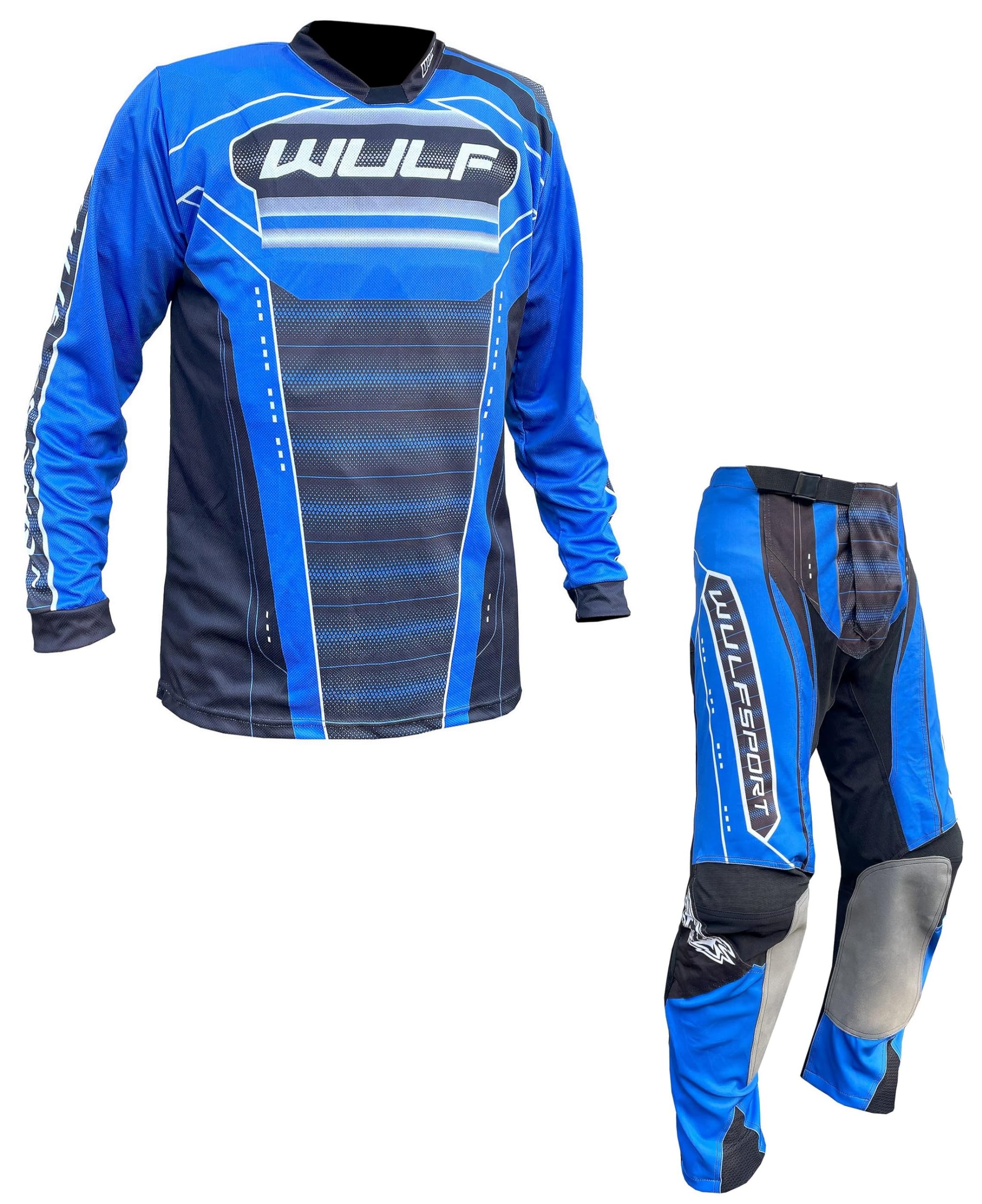 Wulfsport Linear Trials Trousers (Black - View #11