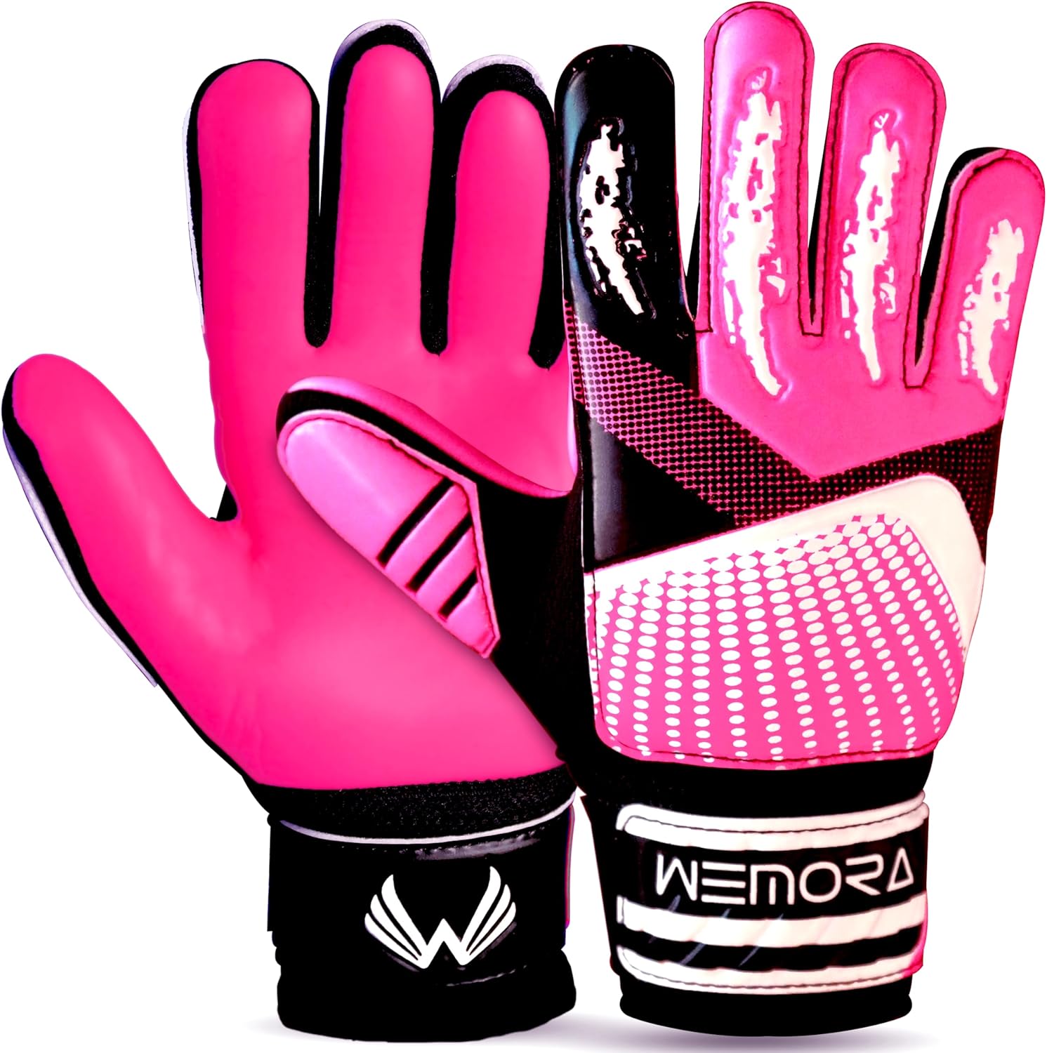Soccer Goalie Gloves for Kids Youth Junior Boys 4mm Anti Slip Strong Grips Palm Football Goalkeeper Gloves
