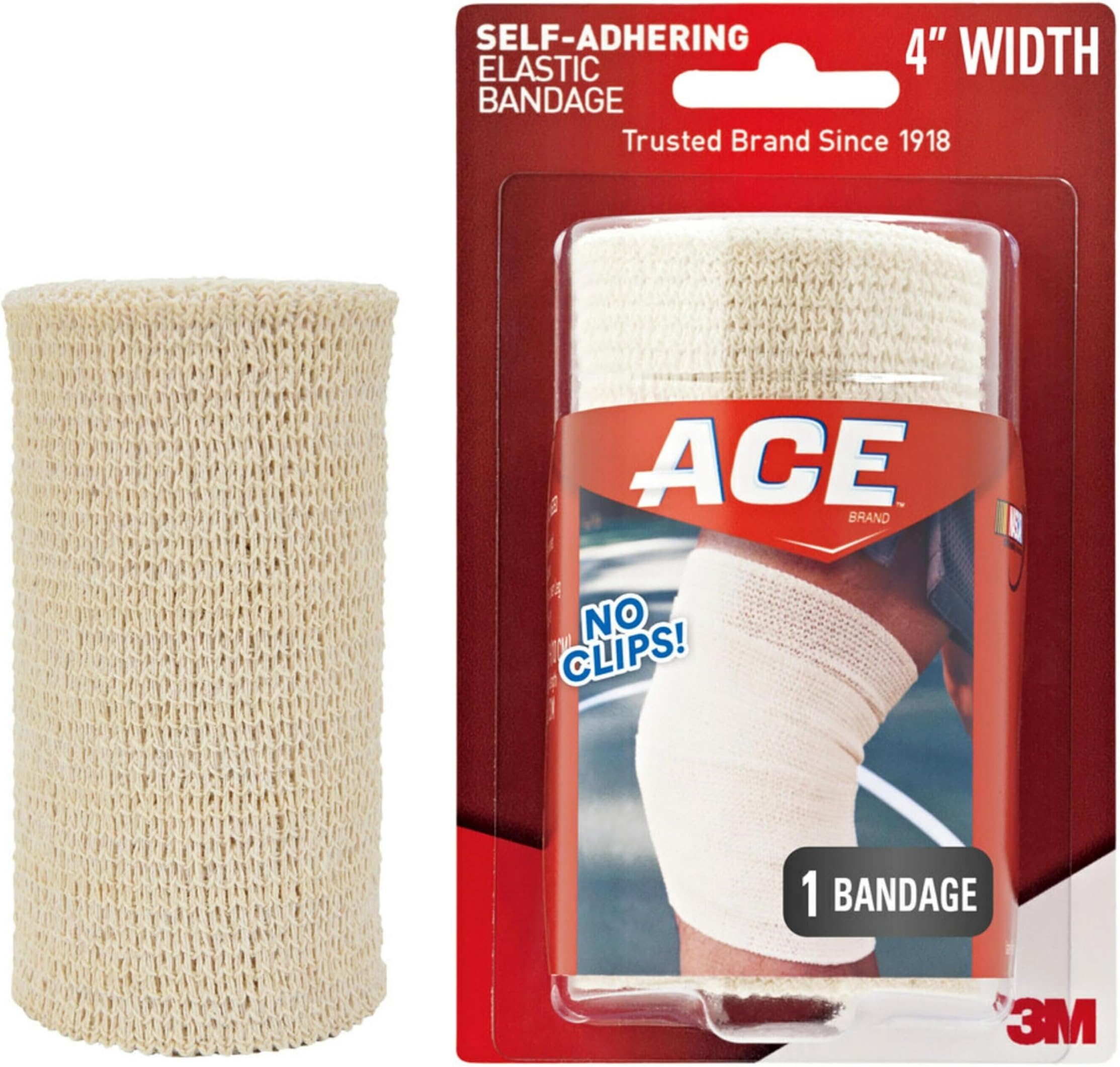 Self-Adhering Elastic Bandage, 4 Inches