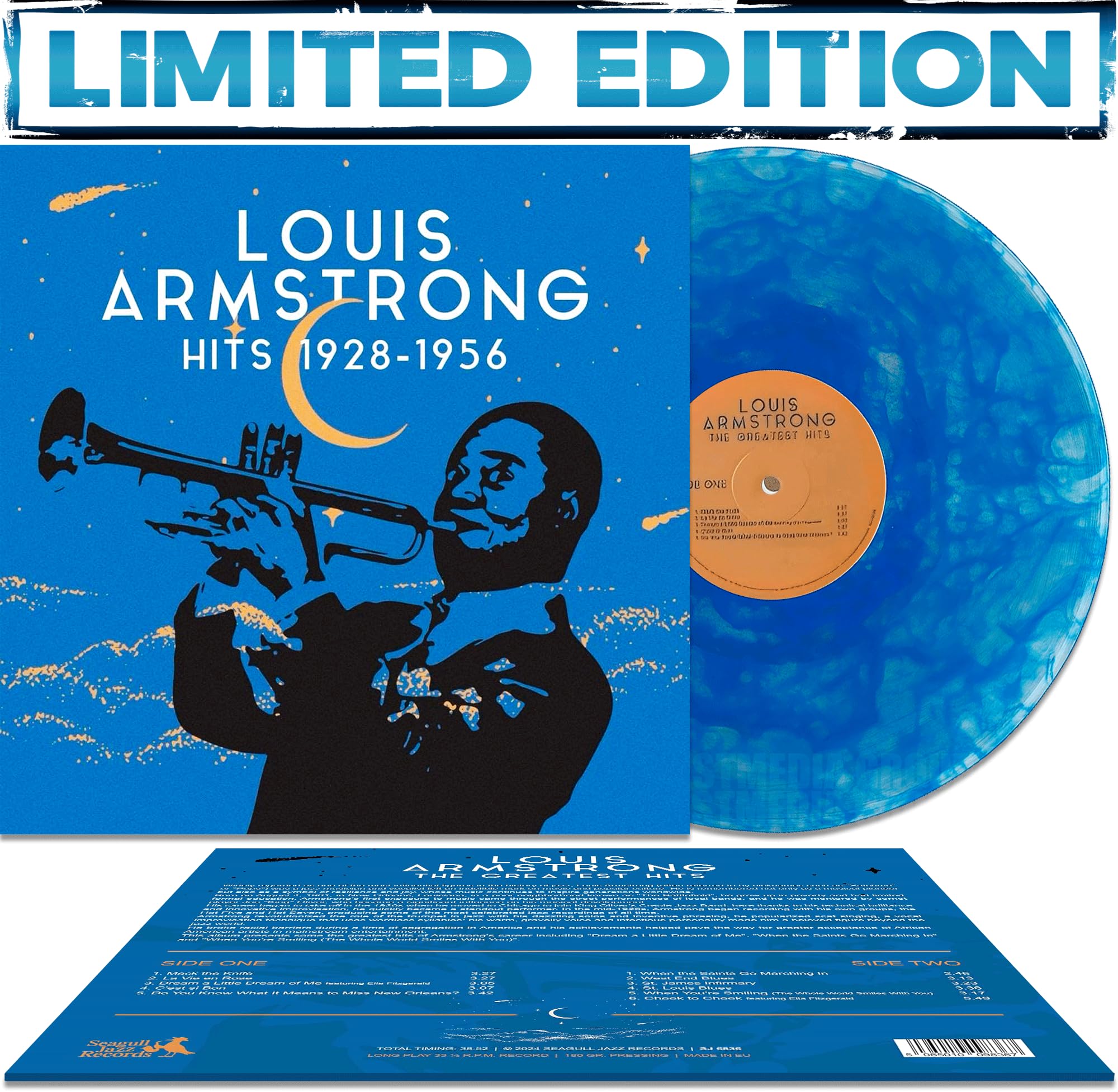 Louis Armstrong - The Greatest Hits - Edizione limitata a colori blu