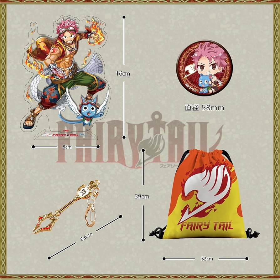 Amazon.co.jp: FAIRY TAIL ナツ グッズ ルーシィ 福袋 セット