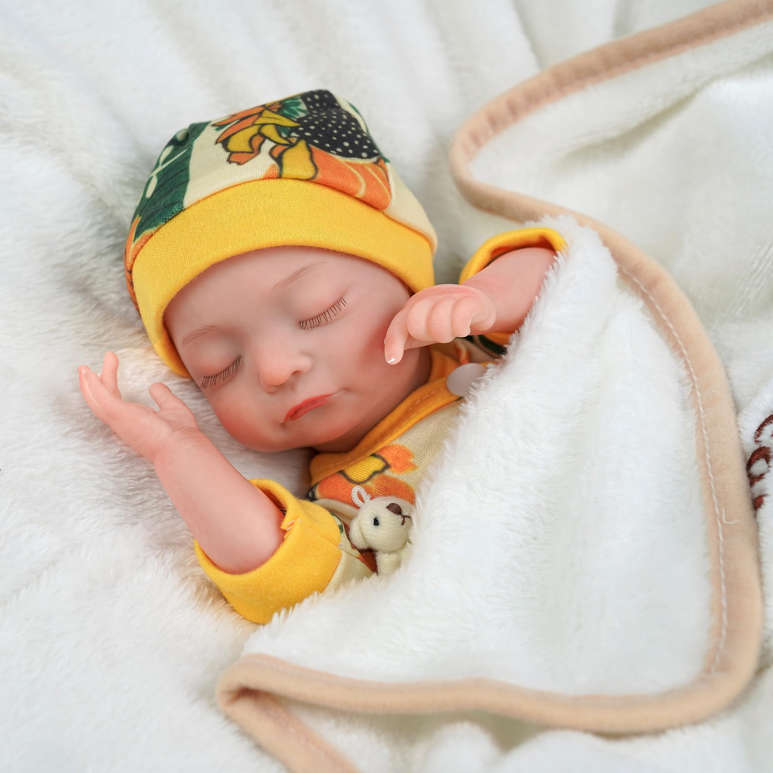 BABESIDE リボーンベビードール カレン12インチ TC1 Babeside Lifelike Reborn Baby Dolls Silicone Full Body - 12 Inch