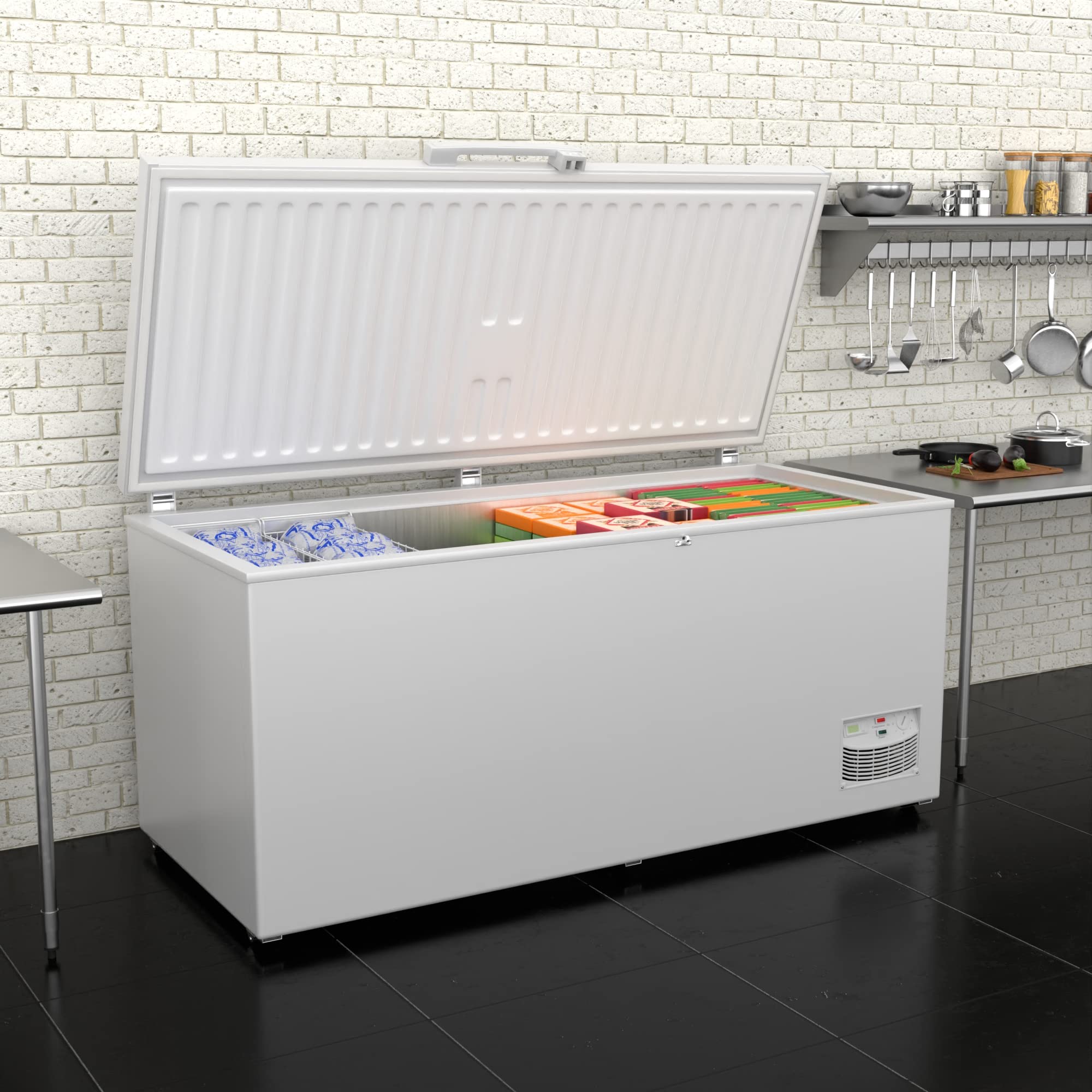 Cf20hc Commercial Chest Freezer - 19.4 Cu. Ft. on Fridge.com - View 4