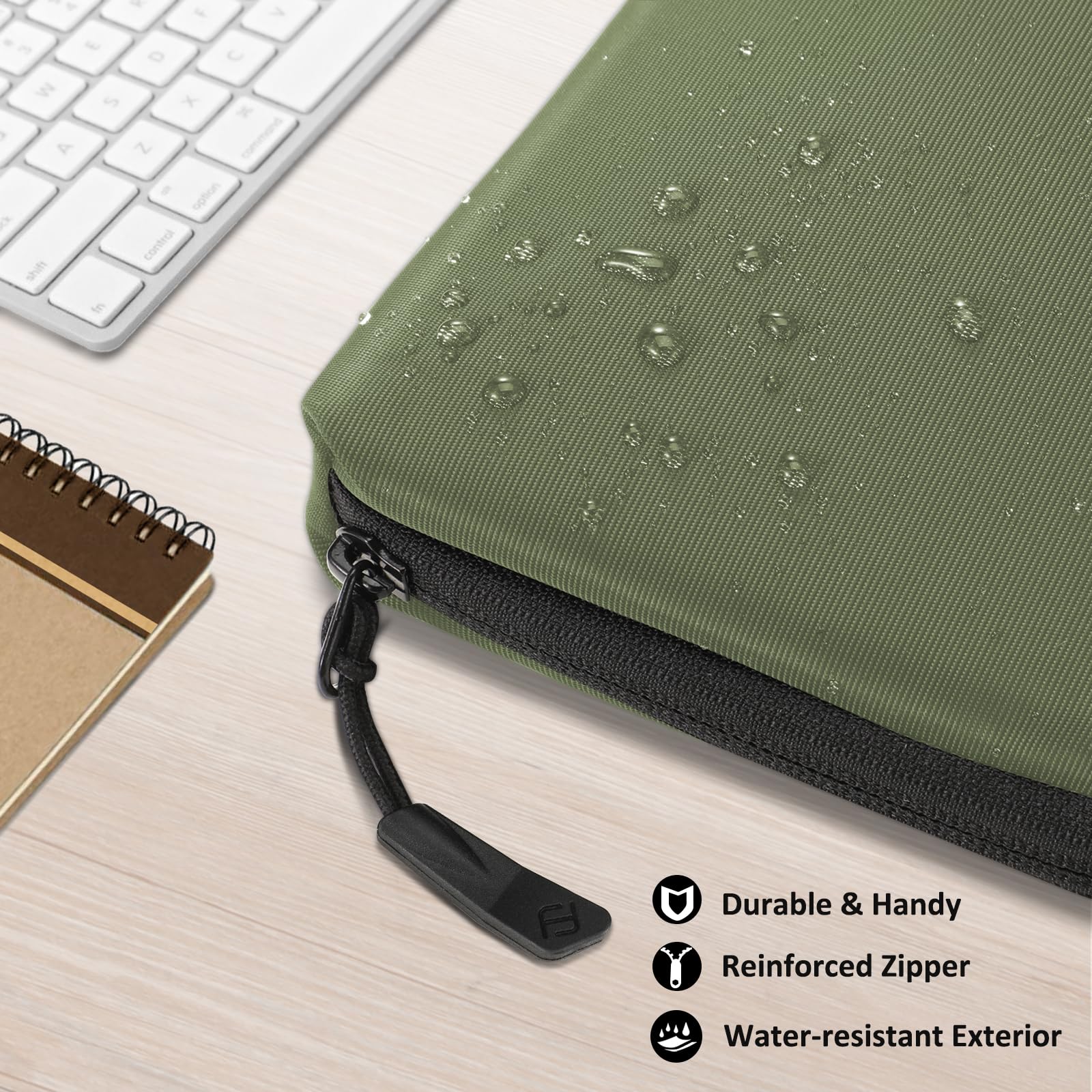 FINPAC torba na laptopa z twardą otoczką do MacBook Neo A18 Pro 13" 2026, 13,6" MacBook Air 2026-2022 M5/A3449 M4 M3 M2, 14" MacBook Pro M5/M4/M3/M2/M1 2026-2021, odporna na uderzenia otoczka z