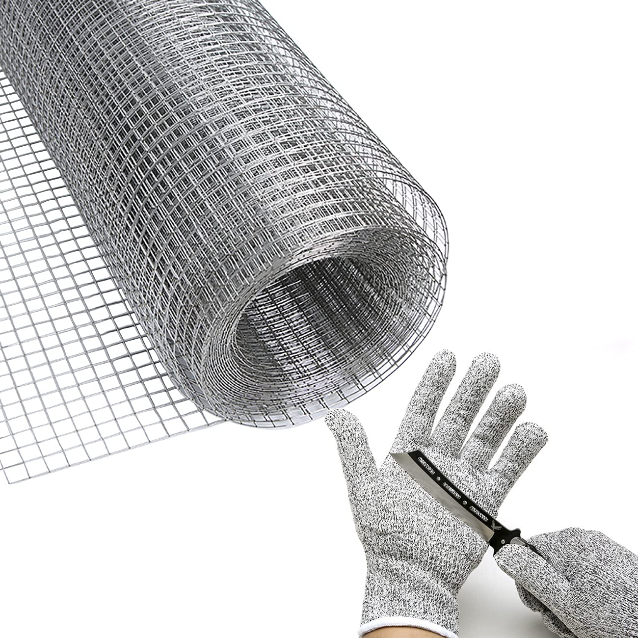 48in x 100ft Hardware Cloth 1/4 inch 23 Gauge Galvanized After Welded