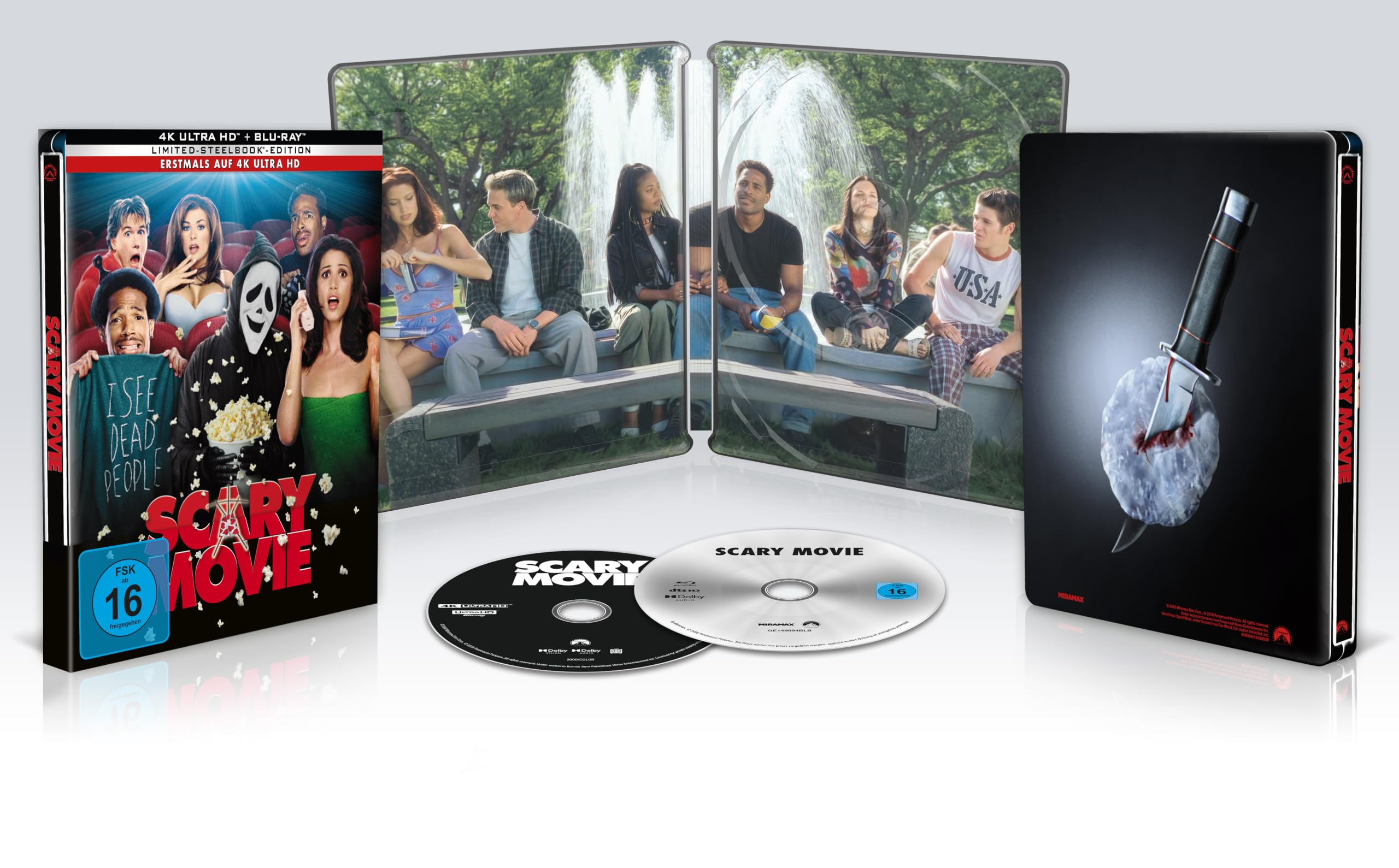 Scary Movie   (4K UHD Steelbook) (4K UHD | Blu-ray)