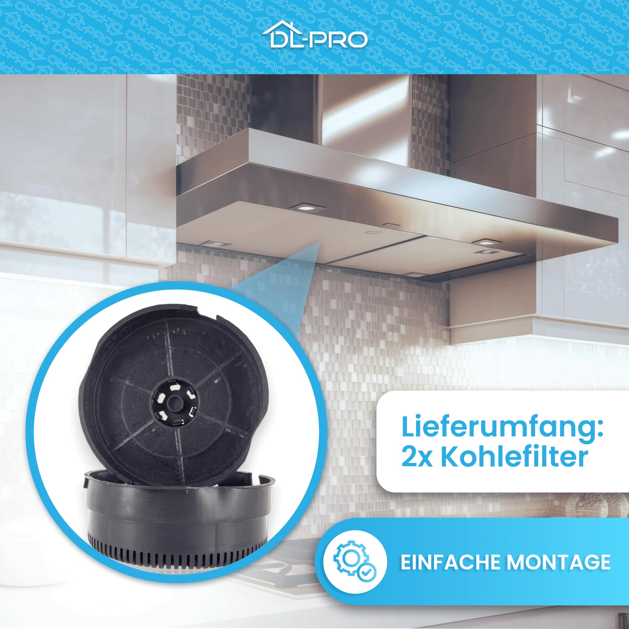 Lot De 2 Filtres D'aération En Maille Métallique Pour Hottes, Filtre à