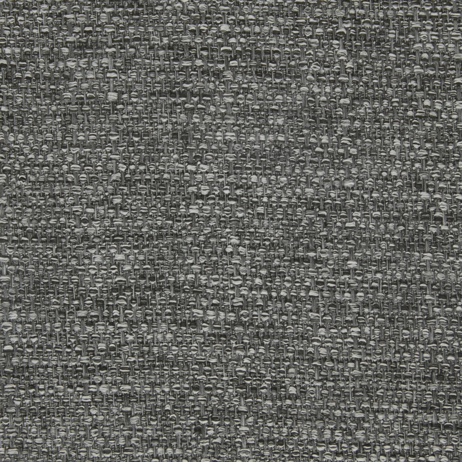 Inspire Woven Upholstery Fabric, Linen Look Furnishing Fabric by The Metre - 142cm Width - Dark Grey