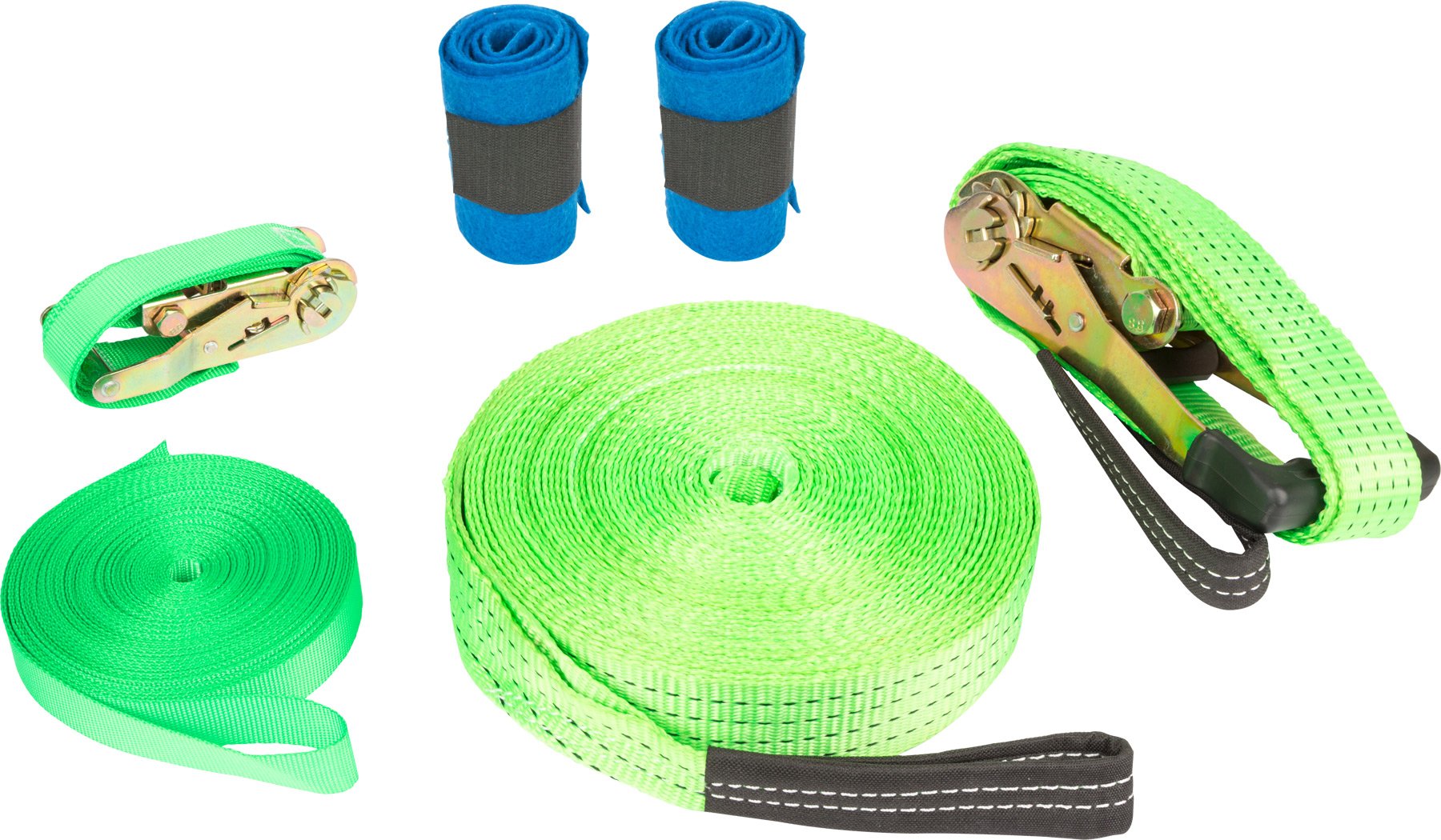small foot Company 10476 - Juego de Slackline para jardín de Infancia (Incluye Protector para árboles y Cuerda de Seguridad, hasta 80 kg)