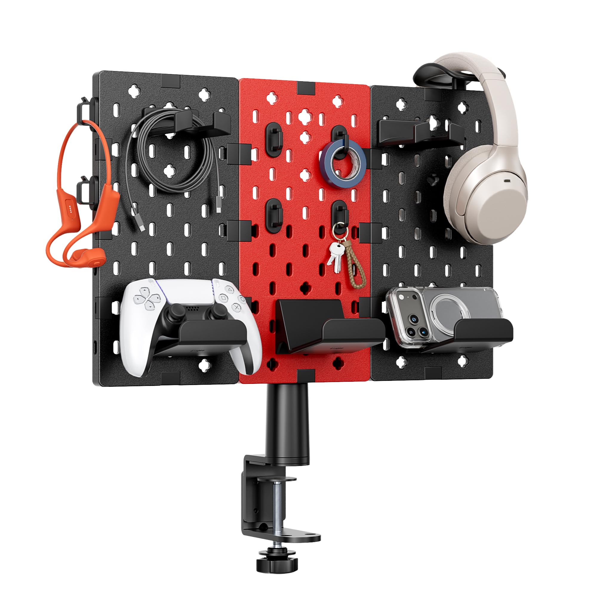 オフィス家具 PREDUCTS Gamepad Hanger & Mount for PS5 Amazon.com: PEGZONE Modular Headphone and Controller Holder for